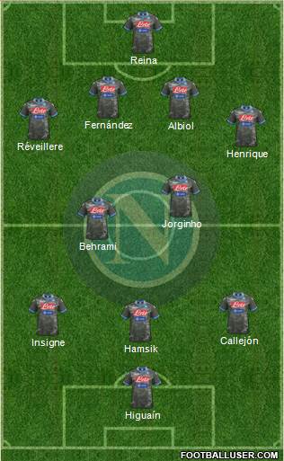 Napoli Formation 2014