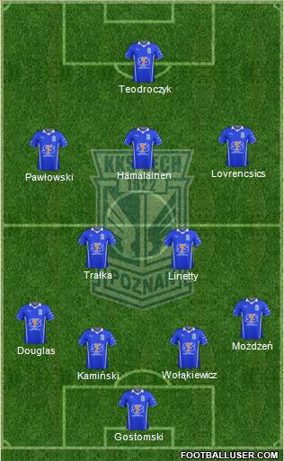 Lech Poznan Formation 2014