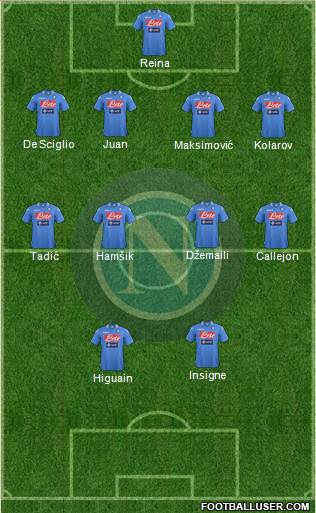 Napoli Formation 2014