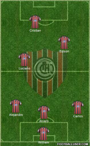 Chacarita Juniors Formation 2014