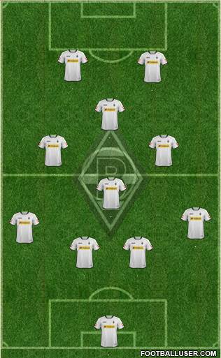 Borussia Mönchengladbach Formation 2014