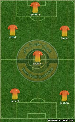 Umm-Salal Sports Club Formation 2014