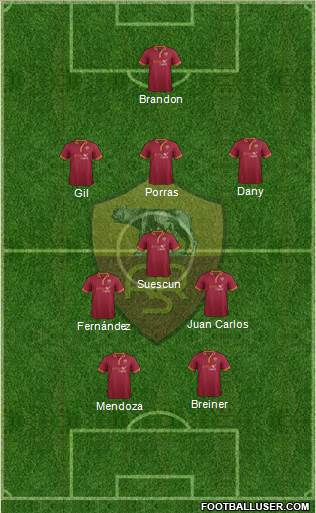 AS Roma Formation 2014