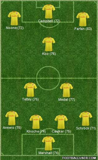 Cardiff City Formation 2014