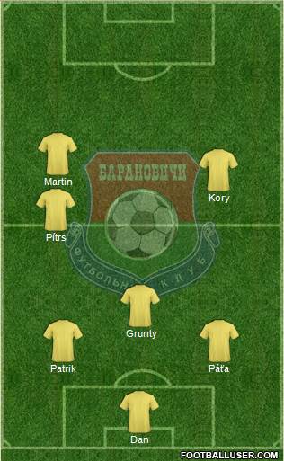 FC Baranovichi Formation 2014