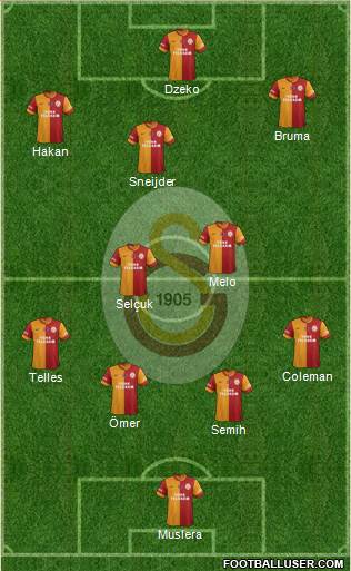 Galatasaray SK Formation 2014