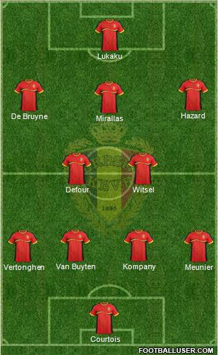 Belgium Formation 2014