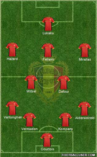 Belgium Formation 2014