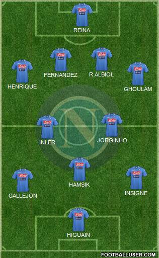 Napoli Formation 2014