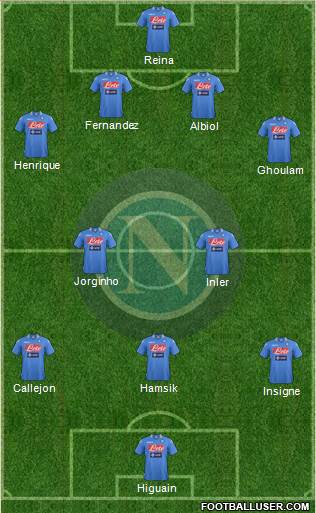 Napoli Formation 2014