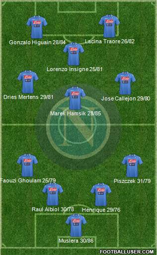 Napoli Formation 2014