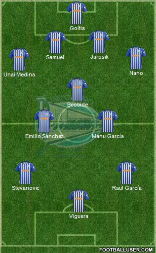 D. Alavés S.A.D. Formation 2014