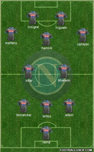 Napoli Formation 2014