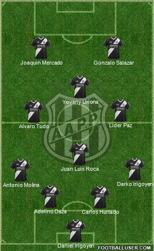 AA Ponte Preta Formation 2014