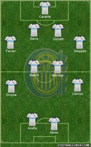 Rosario Central Formation 2014
