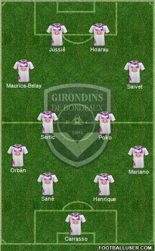 FC Girondins de Bordeaux Formation 2014