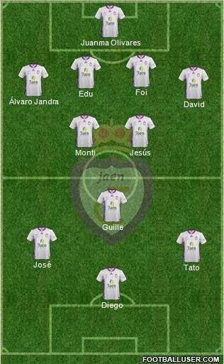 Real Jaén C.F. Formation 2014