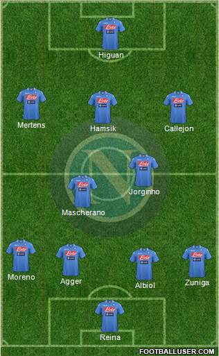 Napoli Formation 2014