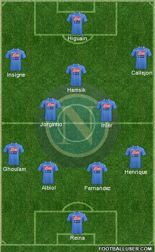 Napoli Formation 2014