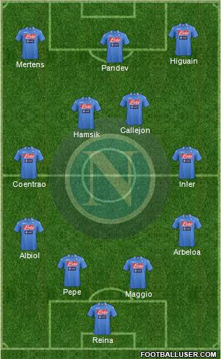 Napoli Formation 2014