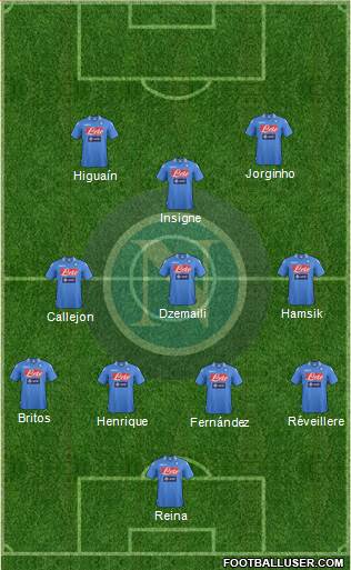 Napoli Formation 2014