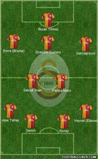 Galatasaray SK Formation 2014