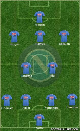 Napoli Formation 2014