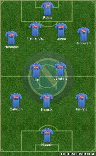 Napoli Formation 2014