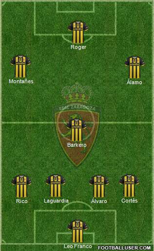 R. Zaragoza S.A.D. Formation 2014