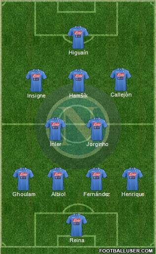 Napoli Formation 2014