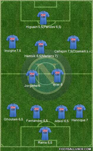 Napoli Formation 2014