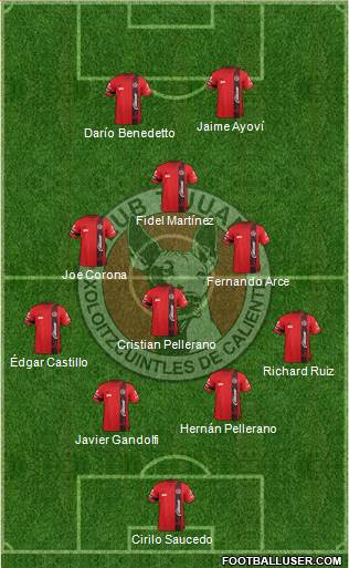 Xoloitzcuintles de Tijuana Formation 2014