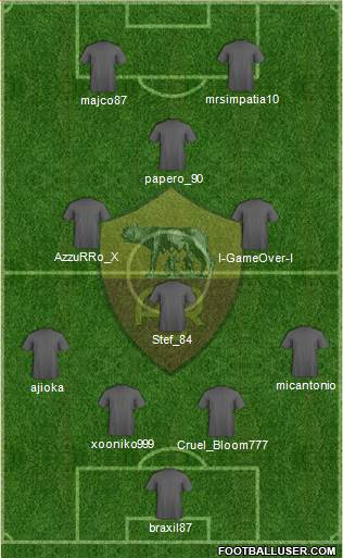 AS Roma Formation 2014