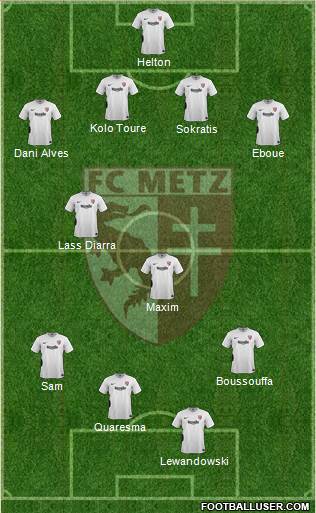 Football Club de Metz Formation 2014