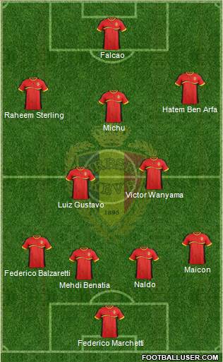 Belgium Formation 2014