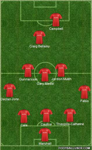 Cardiff City Formation 2014