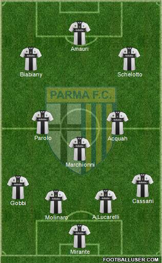 Parma Formation 2014