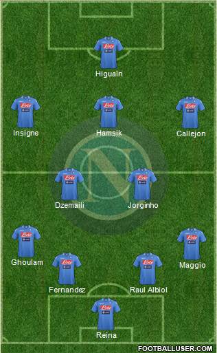Napoli Formation 2014