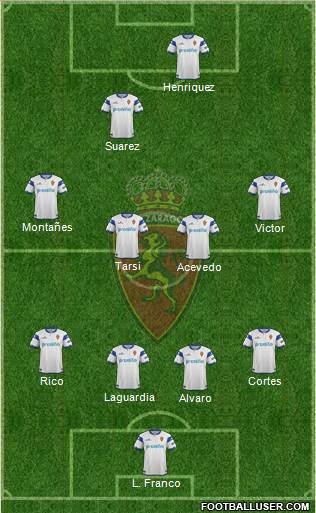 R. Zaragoza S.A.D. Formation 2014