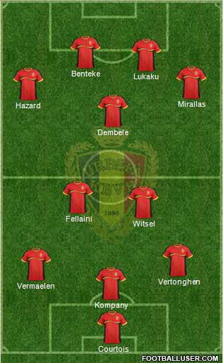 Belgium Formation 2014