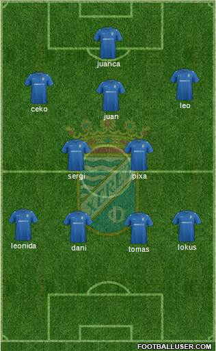 Xerez C.D., S.A.D. Formation 2014