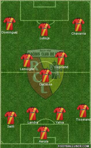 Racing Club de Lens Formation 2014