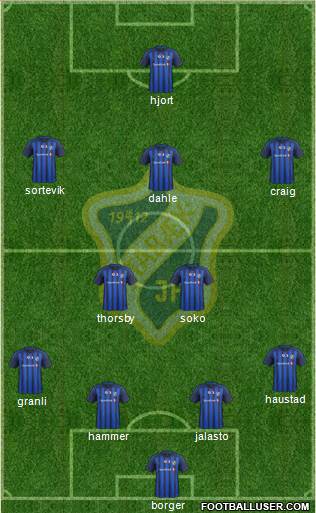 Stabæk Fotball Formation 2014