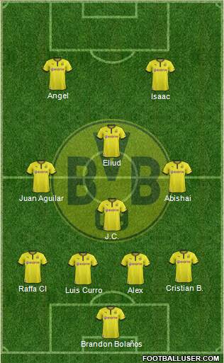 Borussia Dortmund Formation 2014