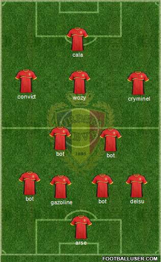 Belgium Formation 2014