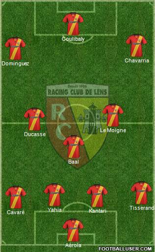 Racing Club de Lens Formation 2014