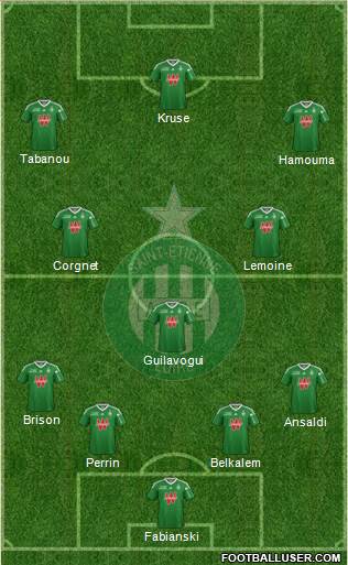 A.S. Saint-Etienne Formation 2014