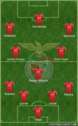 Sport Lisboa e Benfica - SAD Formation 2014
