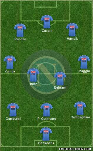 Napoli Formation 2014