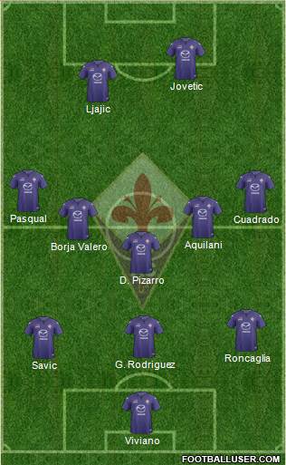 Fiorentina Formation 2014